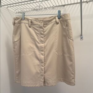 Callaway Tan Golf Skirt